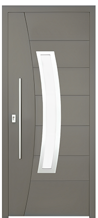 Porte d'entrée aluminium modèle 25