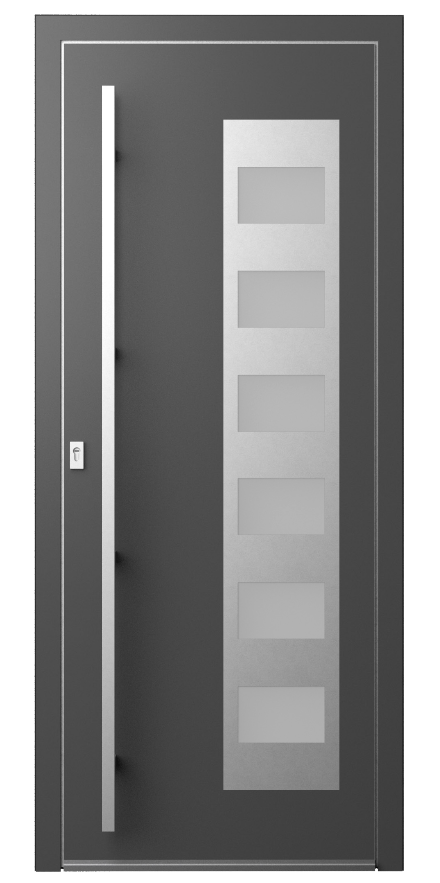 porte aluminium design
